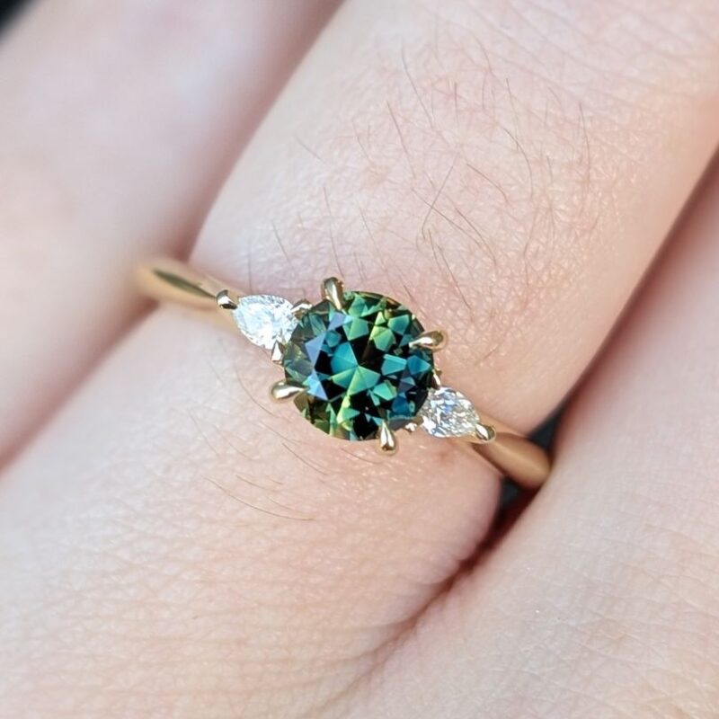 daylesford engagement ring yellow gold